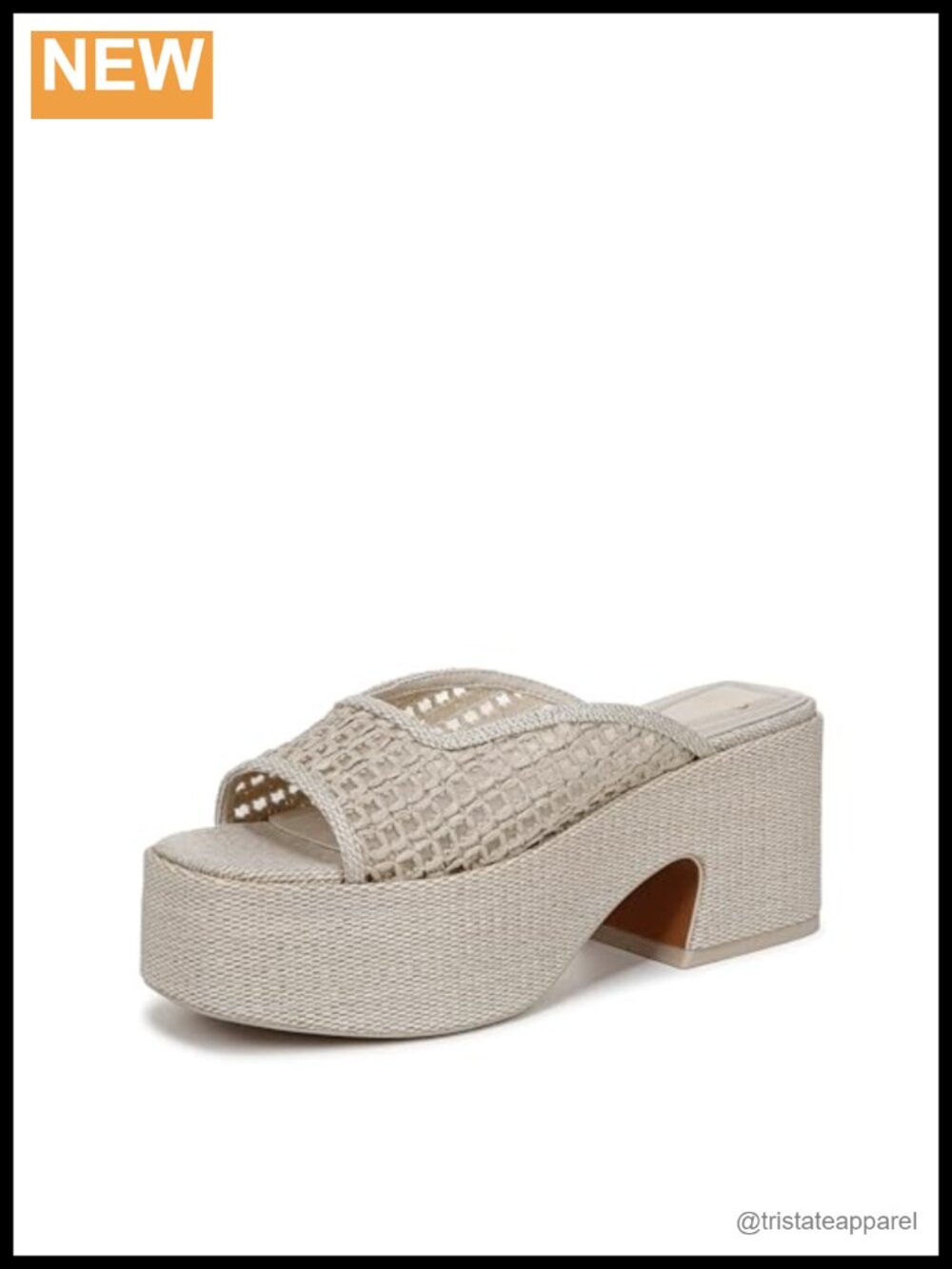 Raffia Platform Wedge Sandals